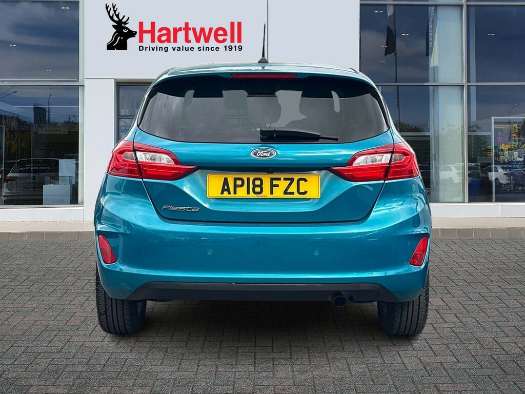 Ford Fiesta 1.0T Ecoboost Titanium Hatchback AP18FZC Blue #4