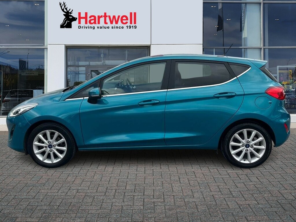 Ford Fiesta 1.0T Ecoboost Titanium Hatchback AP18FZC Blue #6