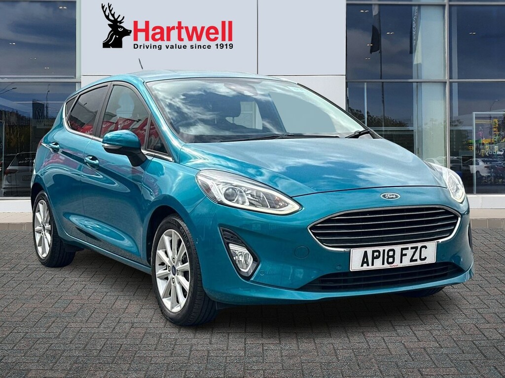 Ford Fiesta 1.0T Ecoboost Titanium Hatchback Blue