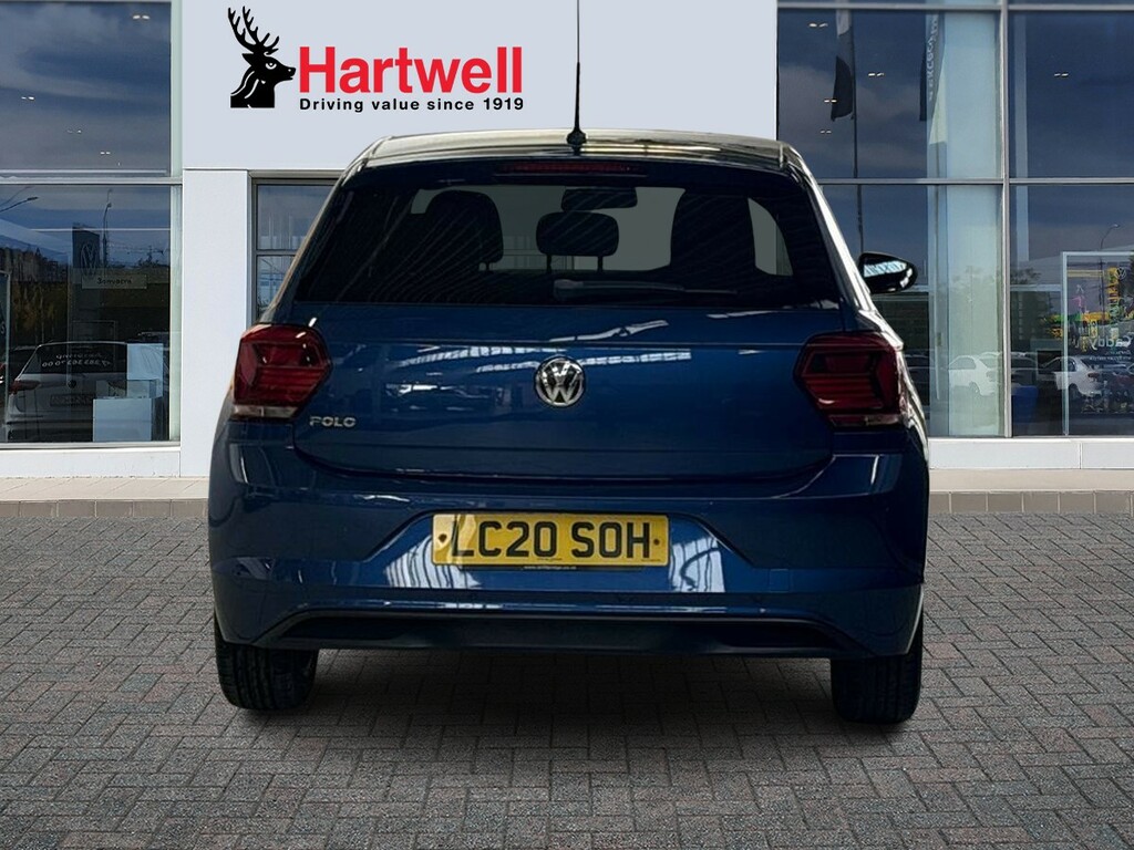 Volkswagen Polo 1.0 Tsi Gpf Se Hatchback Euro 6 LC20SOH Blue #4