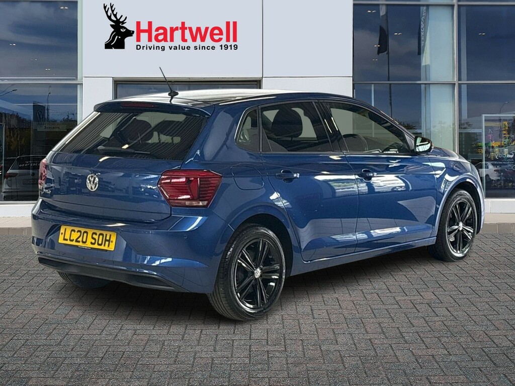 Volkswagen Polo 1.0 Tsi Gpf Se Hatchback Euro 6 LC20SOH Blue #3