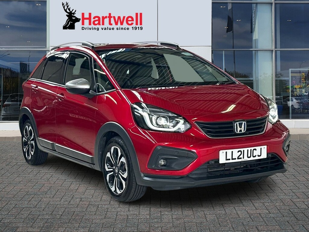 Honda Jazz 1.5 H I-mmd Crosstar Ex Hatchback Hybri Red