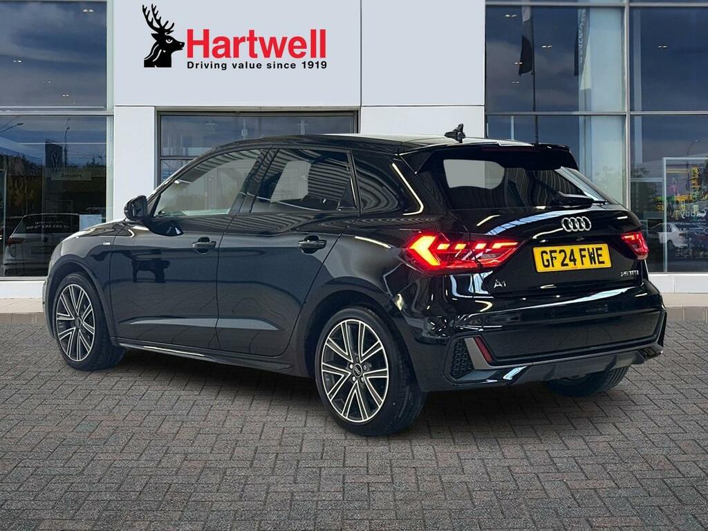 Audi A1 1.0 Tfsi 25 S Line Sportback S Tronic E GF24FWE Black #5