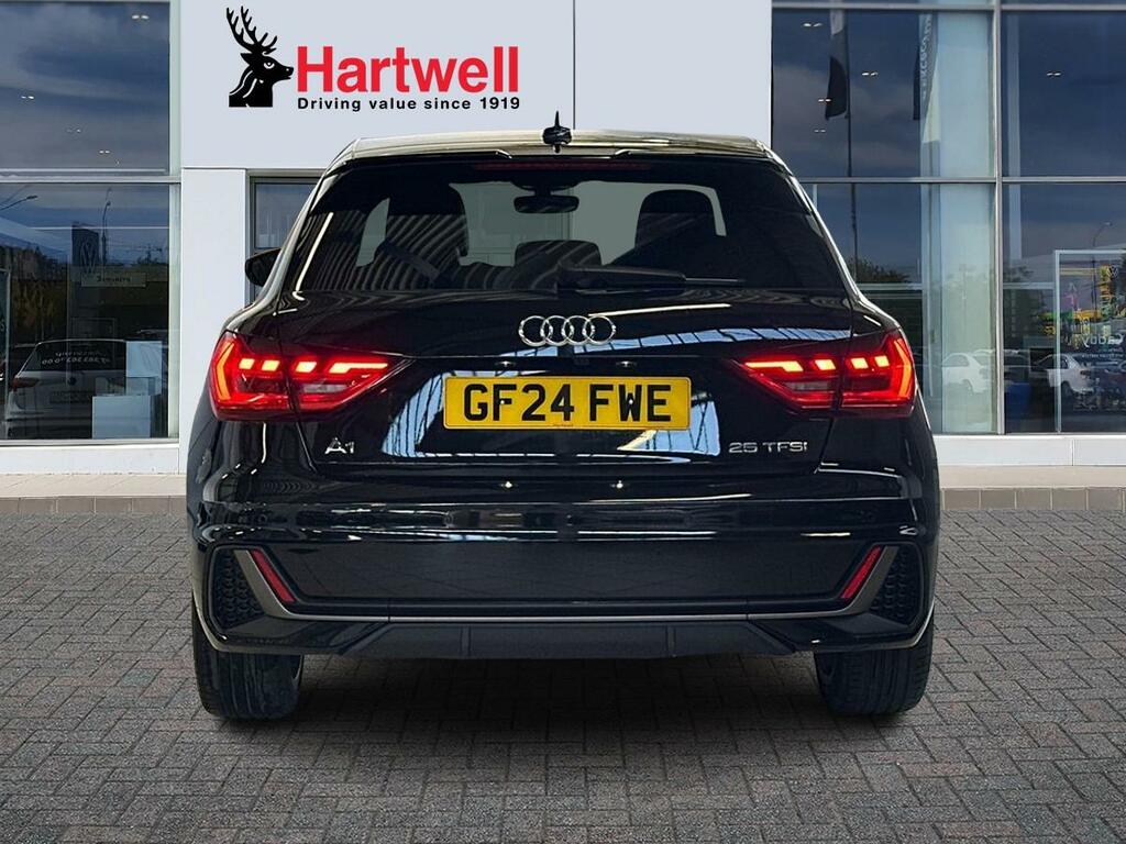 Audi A1 1.0 Tfsi 25 S Line Sportback S Tronic E GF24FWE Black #4