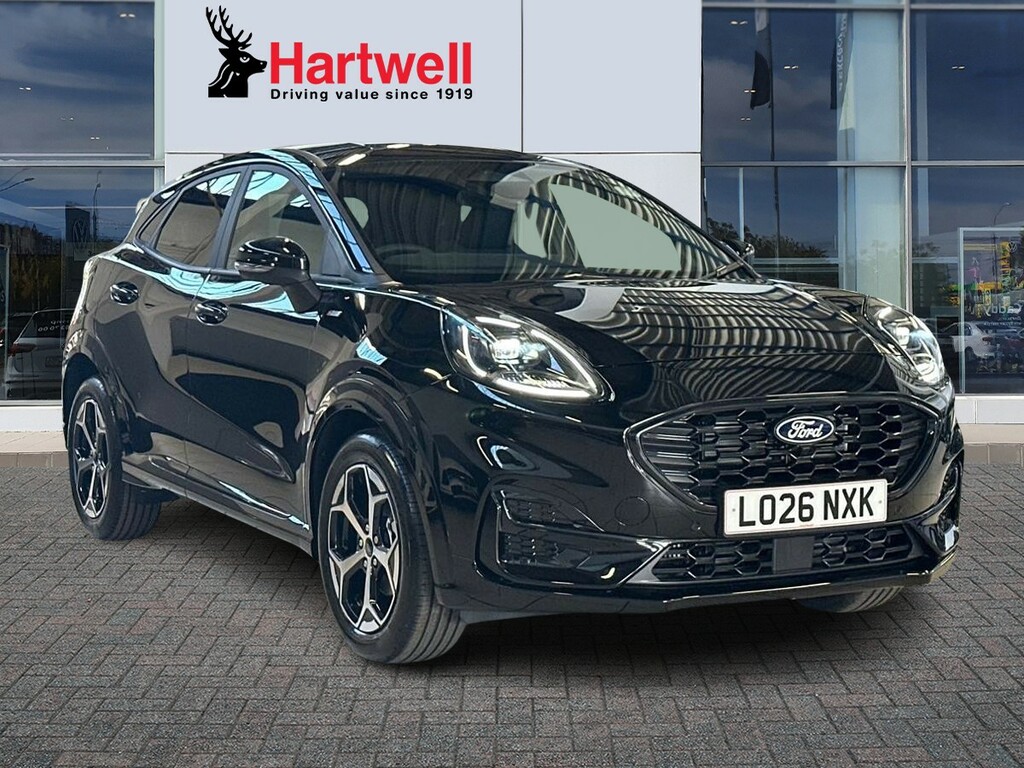 Ford Puma 1.0T Ecoboost Mhev St-line Suv Hybrid M Black