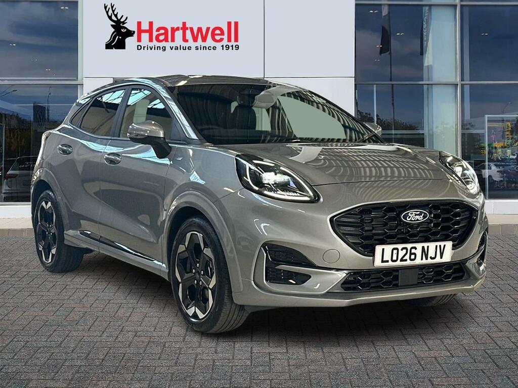 Ford Puma 1.0T Ecoboost Mhev St-line X Suv Hybrid Silver