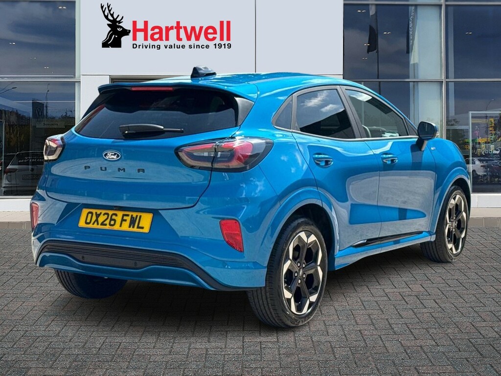 Ford Puma 1.0T Ecoboost Mhev St-line X Suv Hybrid Blue #3