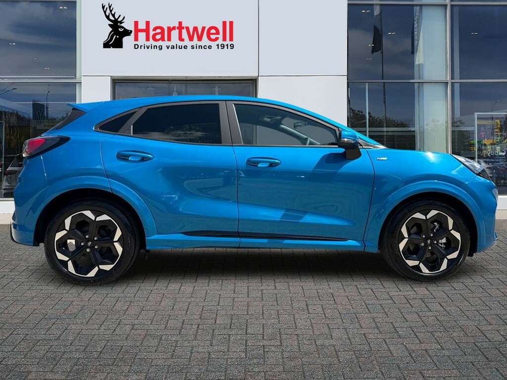Ford Puma 1.0T Ecoboost Mhev St-line X Suv Hybrid Blue #2