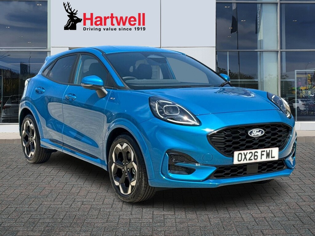 Ford Puma 1.0T Ecoboost Mhev St-line X Suv Hybrid Blue