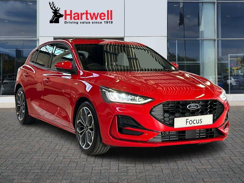 Ford Focus 1.0T Ecoboost Mhev St-line X Hatchback Red