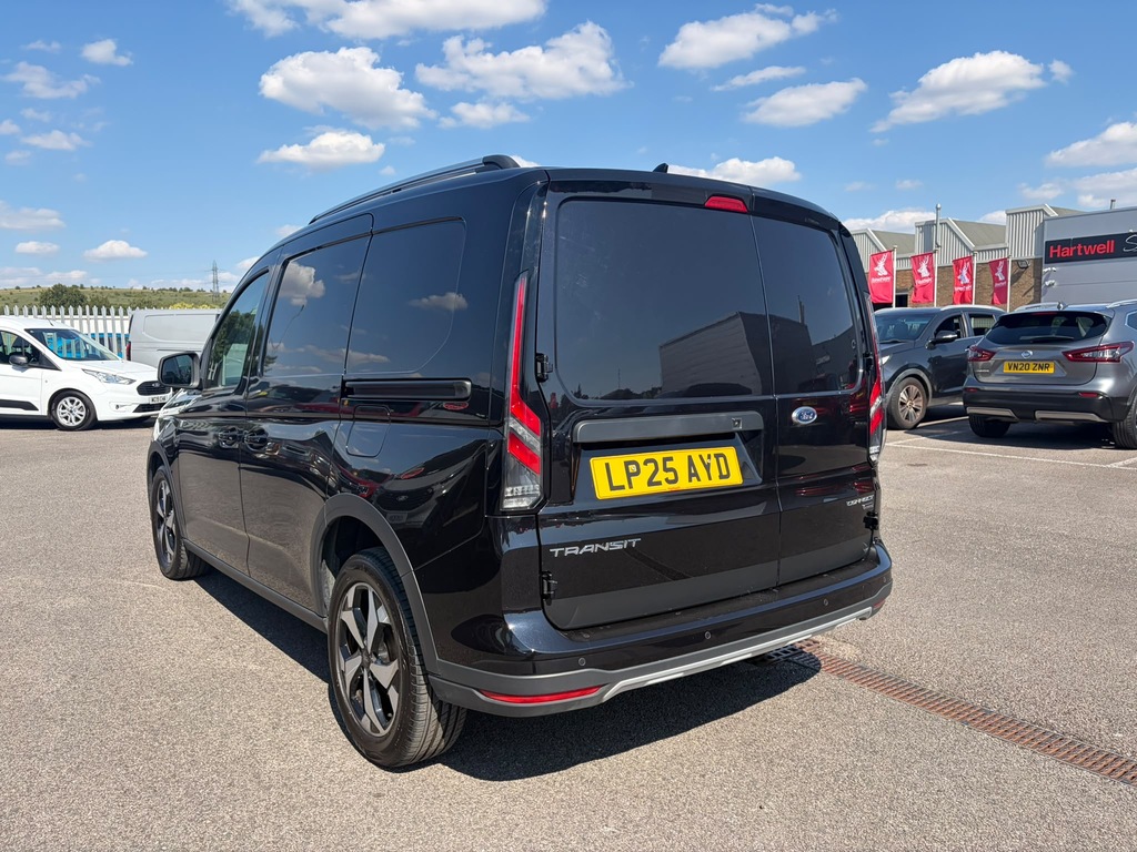 Ford Transit Connect 1.5 240 Ecoboost Active Flexcab Crew Van Double Ca LP25AYD Black #5