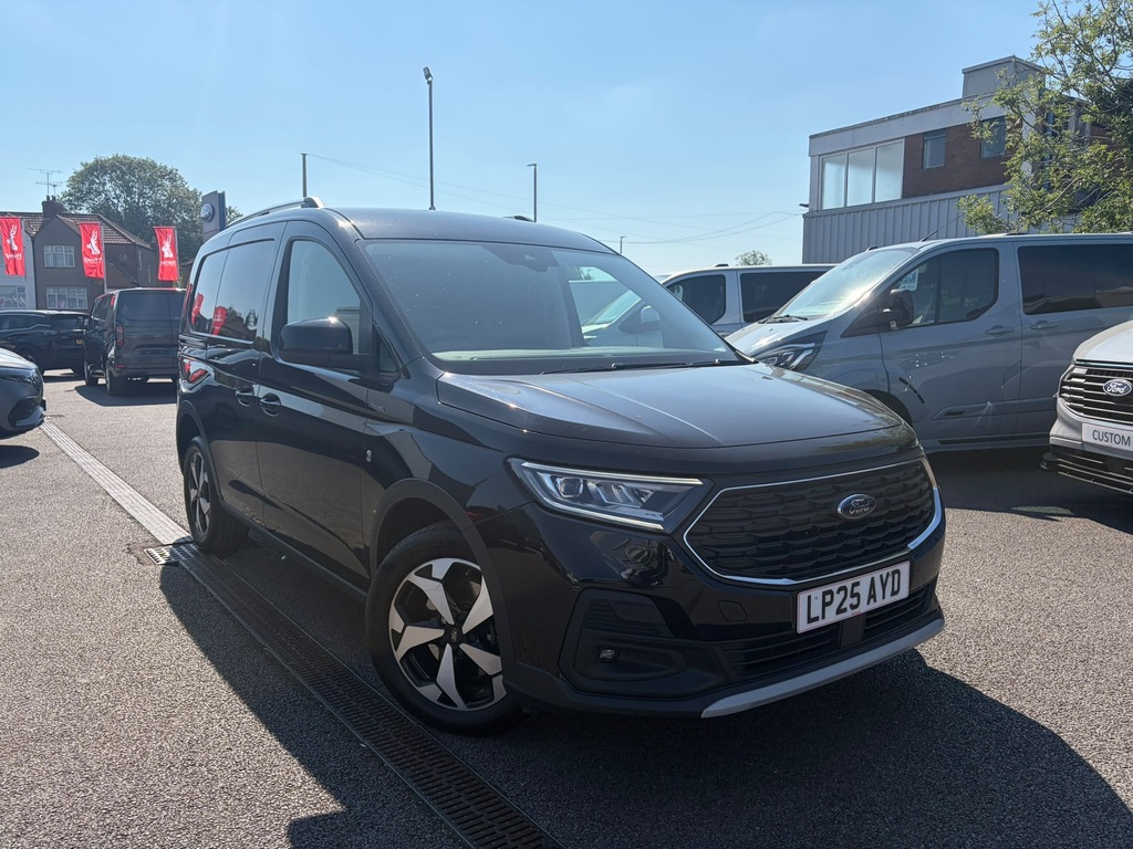Ford Transit Connect 1.5 240 Ecoboost Active Flexcab Crew Van Double Ca Black