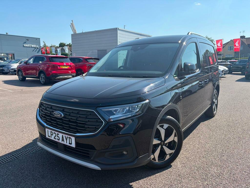 Ford Transit Connect 1.5 240 Ecoboost Active Flexcab Crew Van Double Ca LP25AYD Black #3