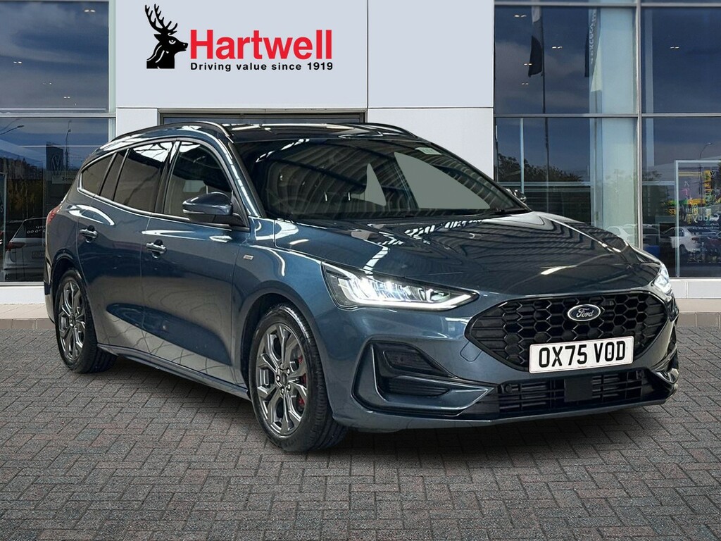 Ford Focus 1.0T Ecoboost Mhev St-line Estate Hybri Blue