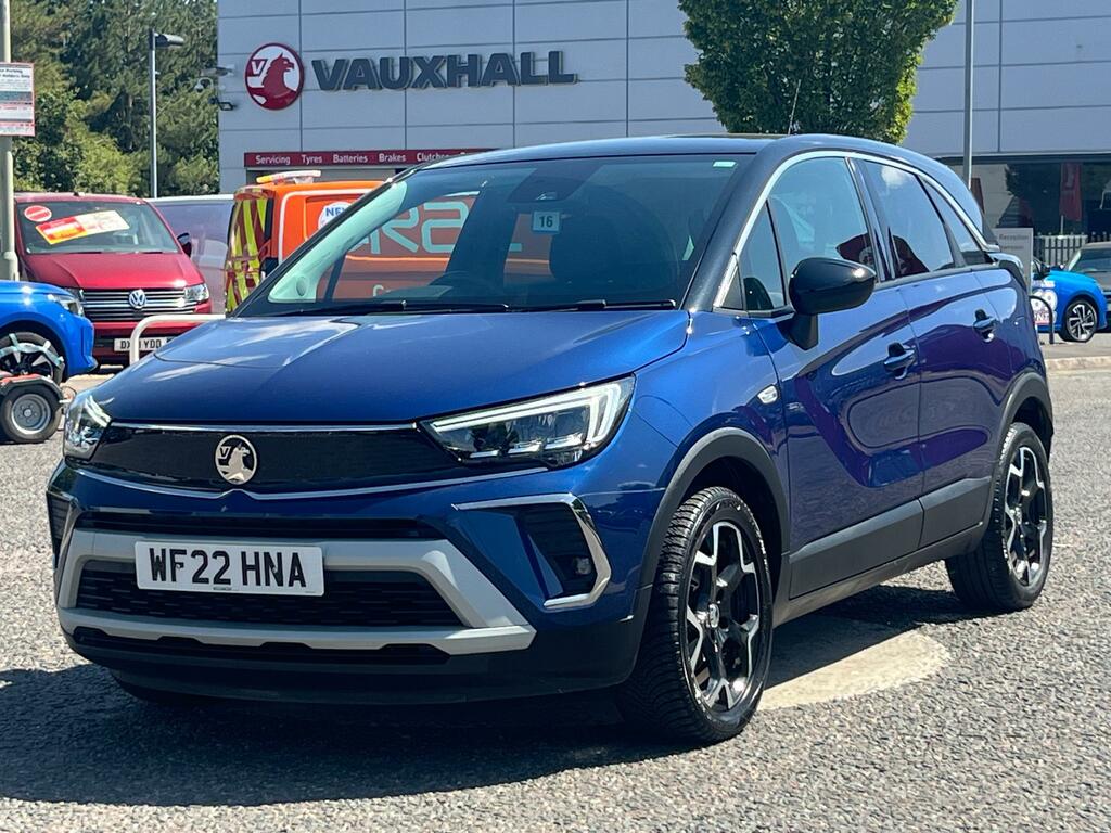 Vauxhall Crossland 1.2 Turbo Elite Edition Suv Euro 6 WF22HNA Blue #4