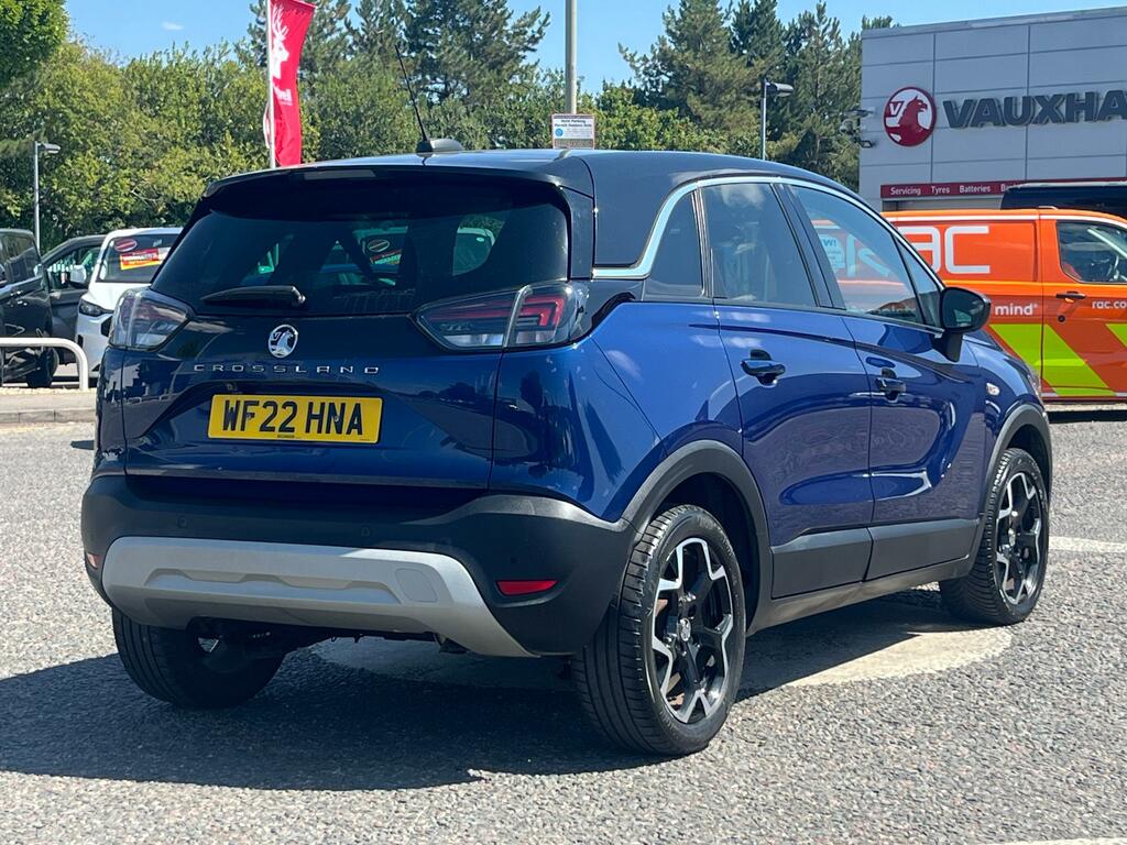 Vauxhall Crossland 1.2 Turbo Elite Edition Suv Euro 6 WF22HNA Blue #5