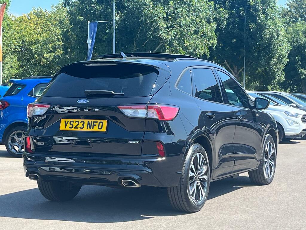 Ford Kuga 2.5 Ecoboost Duratec 14.4Kwh St-line X Suv Pet YS23NFO Black #6