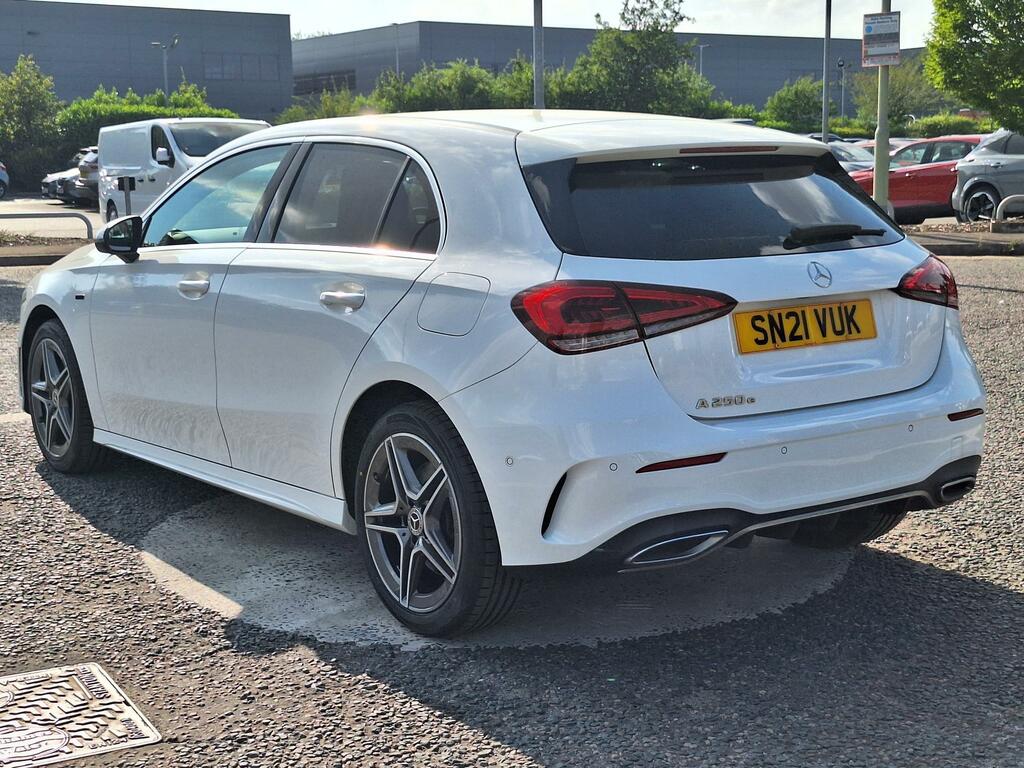 Mercedes-Benz A Class 1.3 A250e 15.6Kwh Amg Line Executive Hatchback 5 SN21VUK White #3