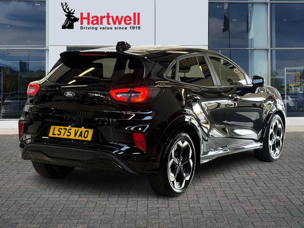 Ford Puma 1.0T Ecoboost Mhev St-line X Suv Hybrid Black #3