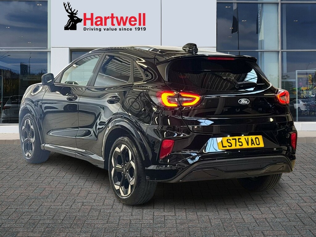 Ford Puma 1.0T Ecoboost Mhev St-line X Suv Hybrid Black #5