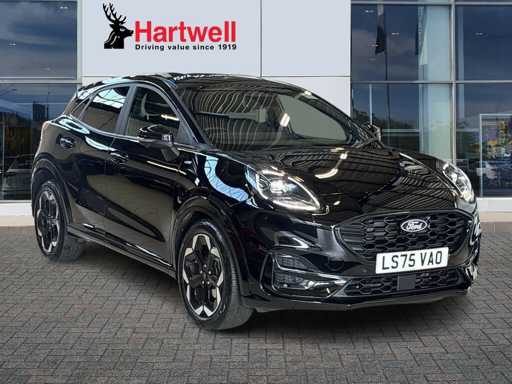 Ford Puma 1.0T Ecoboost Mhev St-line X Suv Hybrid Black