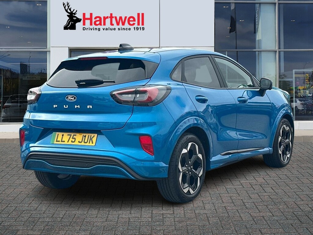 Ford Puma Standard Range 43Kwh Premium Suv LL75JUK Blue #3