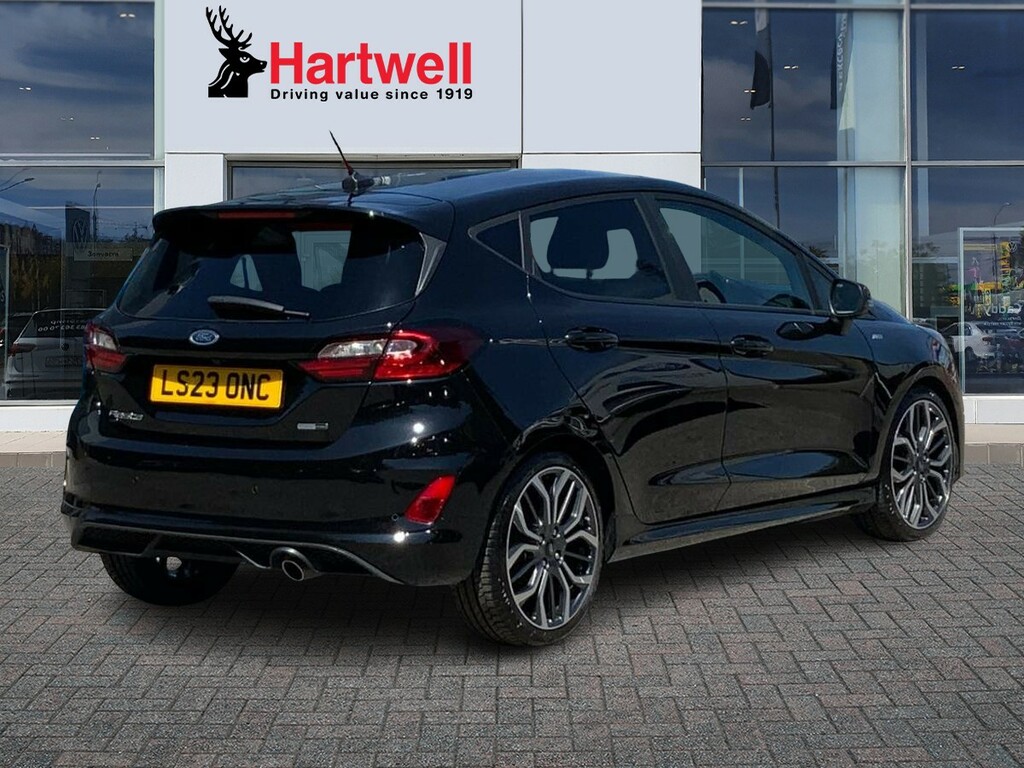 Ford Fiesta 1.0T Ecoboost Mhev St-line X Edition Hatchback Black #3
