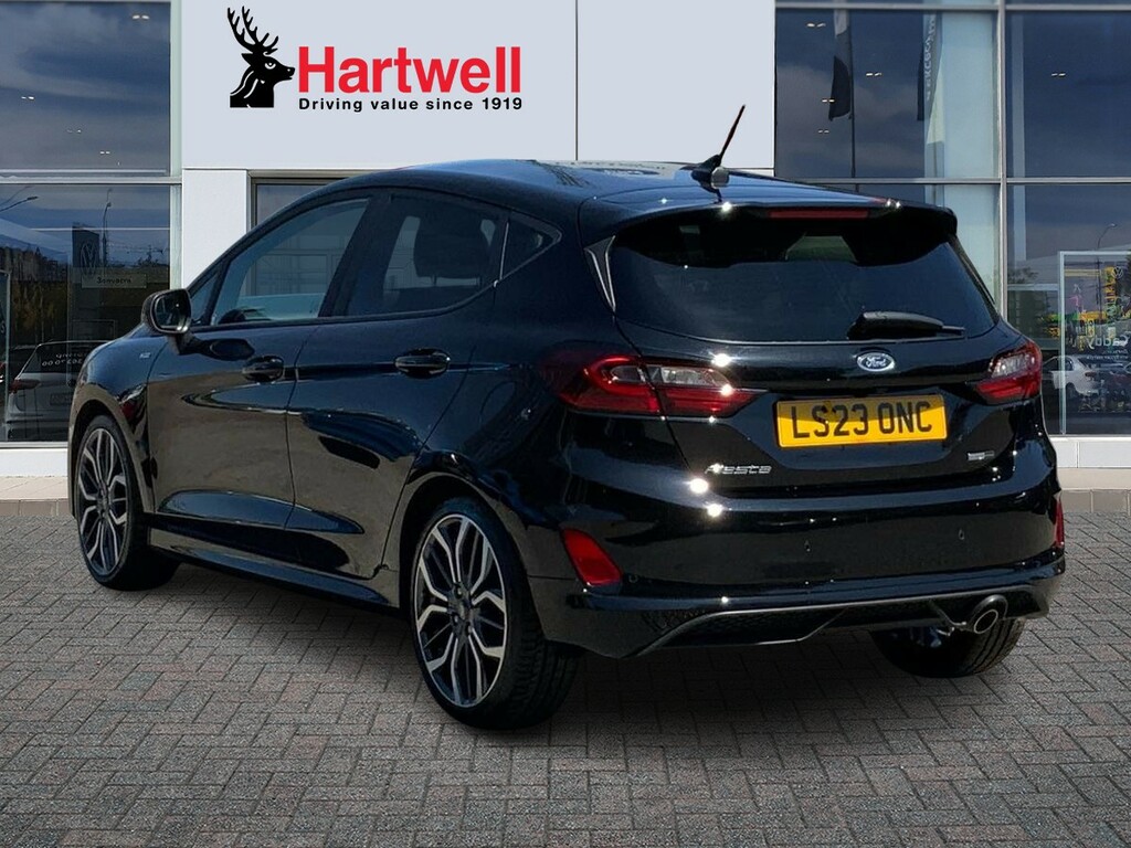 Ford Fiesta 1.0T Ecoboost Mhev St-line X Edition Hatchback Black #5