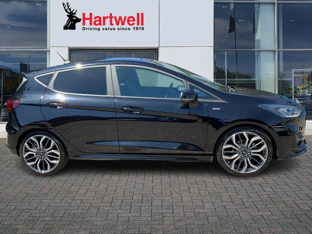 Ford Fiesta 1.0T Ecoboost Mhev St-line X Edition Hatchback Black #2