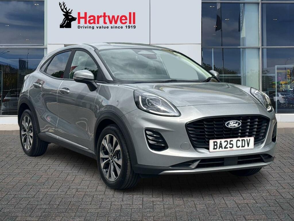 Ford Puma 1.0T Ecoboost Mhev Titanium Suv Hybrid Silver
