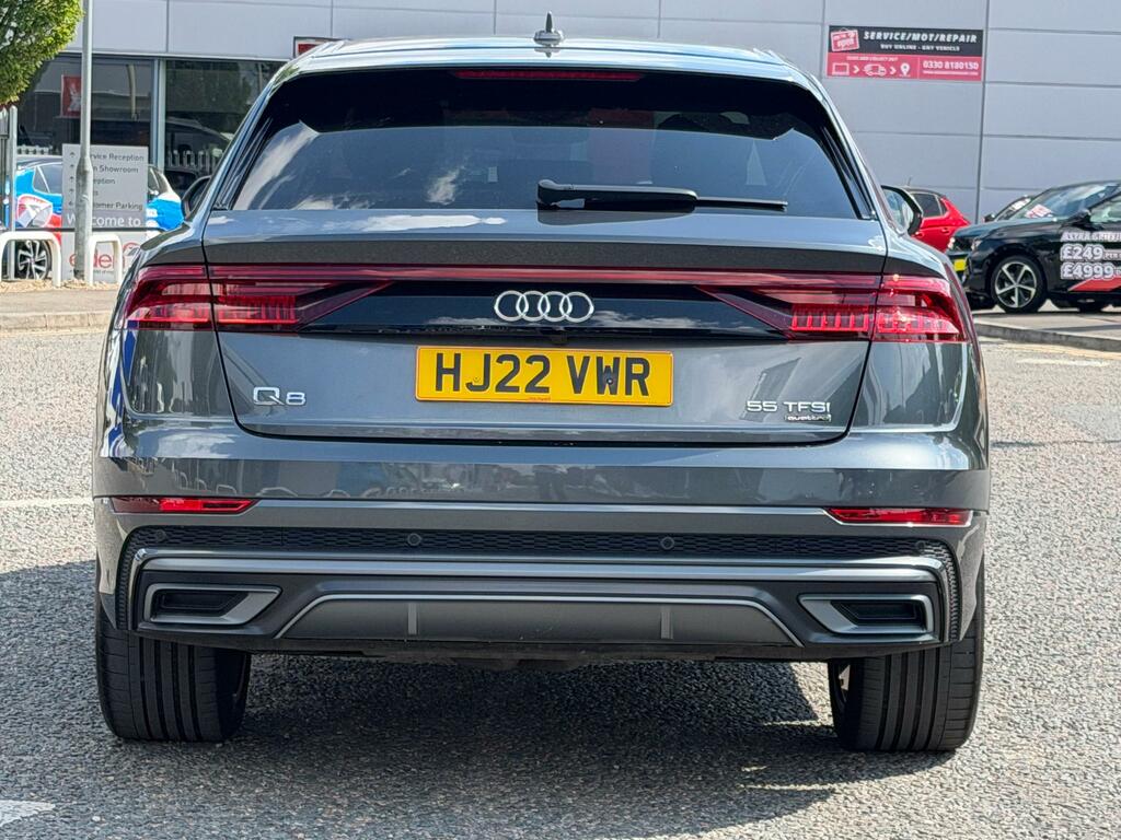Audi Q8 3.0 Tfsi V6 55 S Line Suv Tiptronic Qua Grey #6