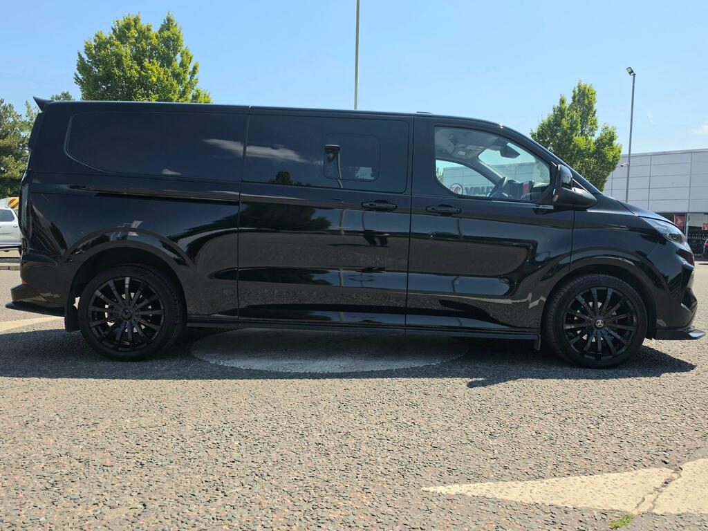 Ford Transit Custom 320 L2 5 Seat Double Cab Obsidian 2.0 Ecoblue 170P OW75TNO Black #4