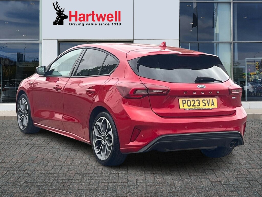 Ford Focus 1.0T Ecoboost Mhev St-line Vignale Hatchback P P023SVA Red #5