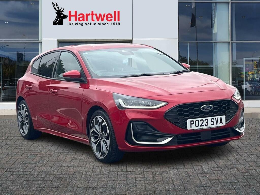 Ford Focus 1.0T Ecoboost Mhev St-line Vignale Hatchback P Red