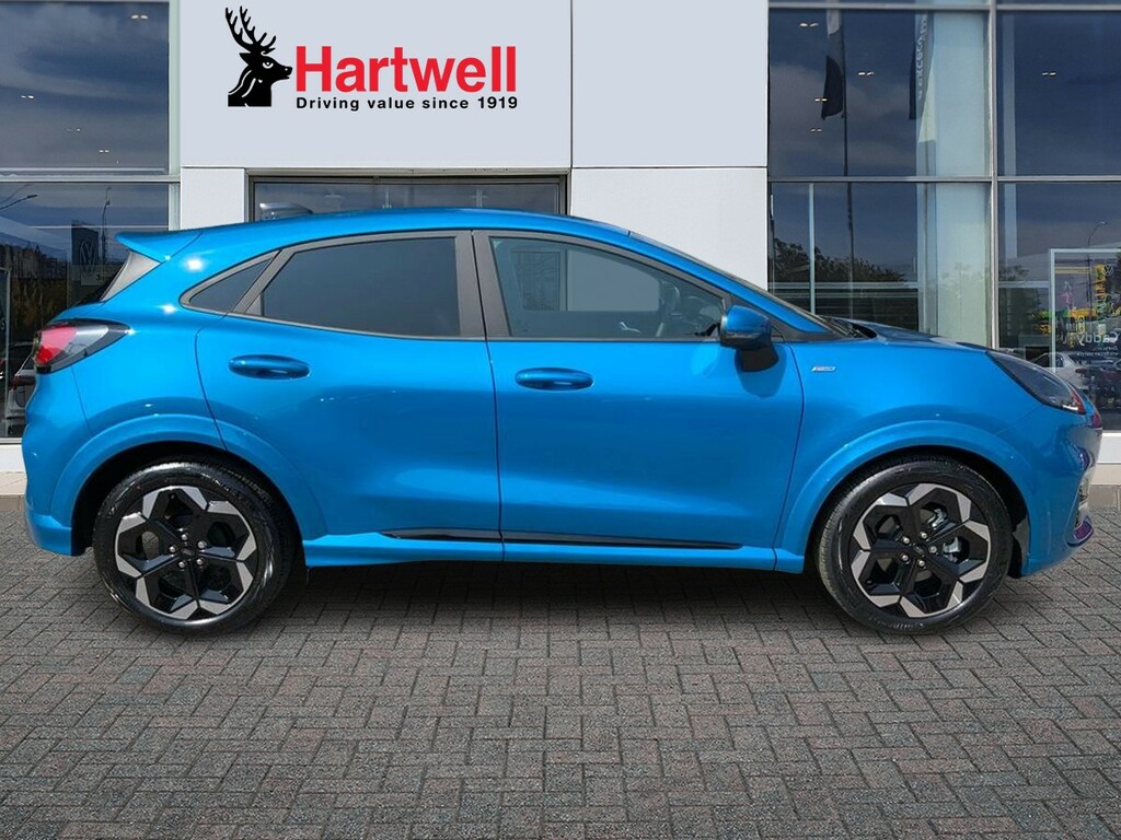 Ford Puma 1.0T Ecoboost Mhev St-line X Suv Hybrid Blue #2