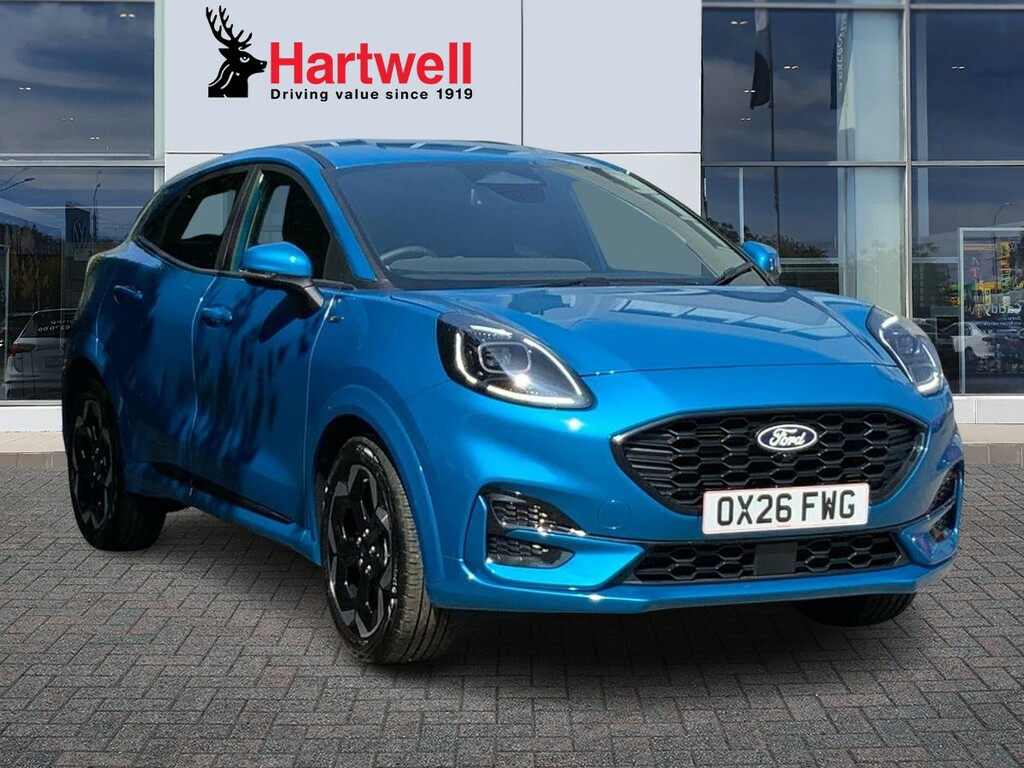 Ford Puma 1.0T Ecoboost Mhev St-line X Suv Hybrid Blue