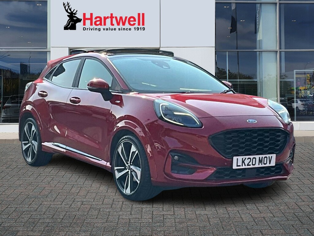 Ford Puma 1.0T Ecoboost Mhev St-line X First Edition Plus Su Red
