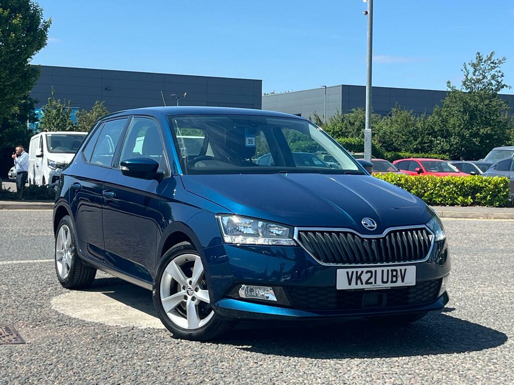 Skoda Fabia 1.0 Tsi Se L Hatchback Dsg Euro 6 Ss Blue
