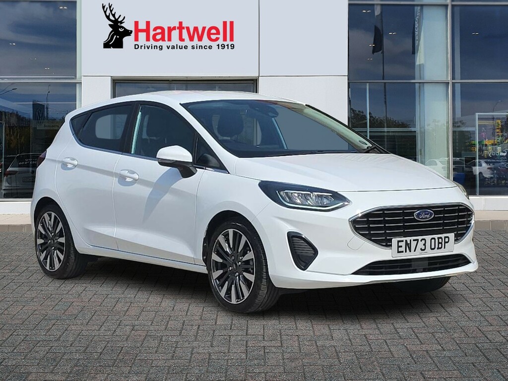 Ford Fiesta 1.0T Ecoboost Mhev Titanium X Hatchback White