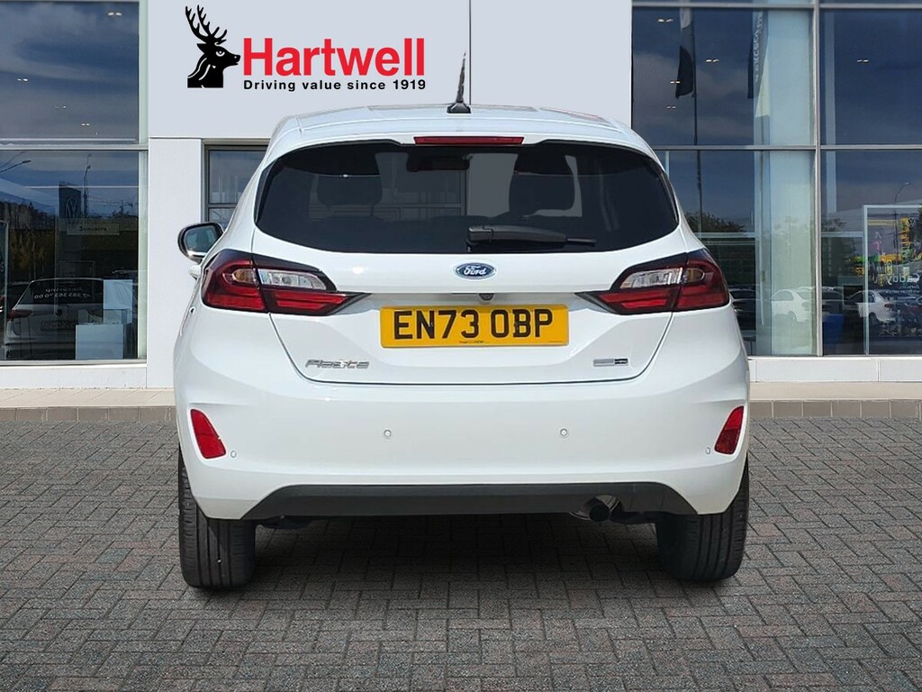 Ford Fiesta 1.0T Ecoboost Mhev Titanium X Hatchback White #4
