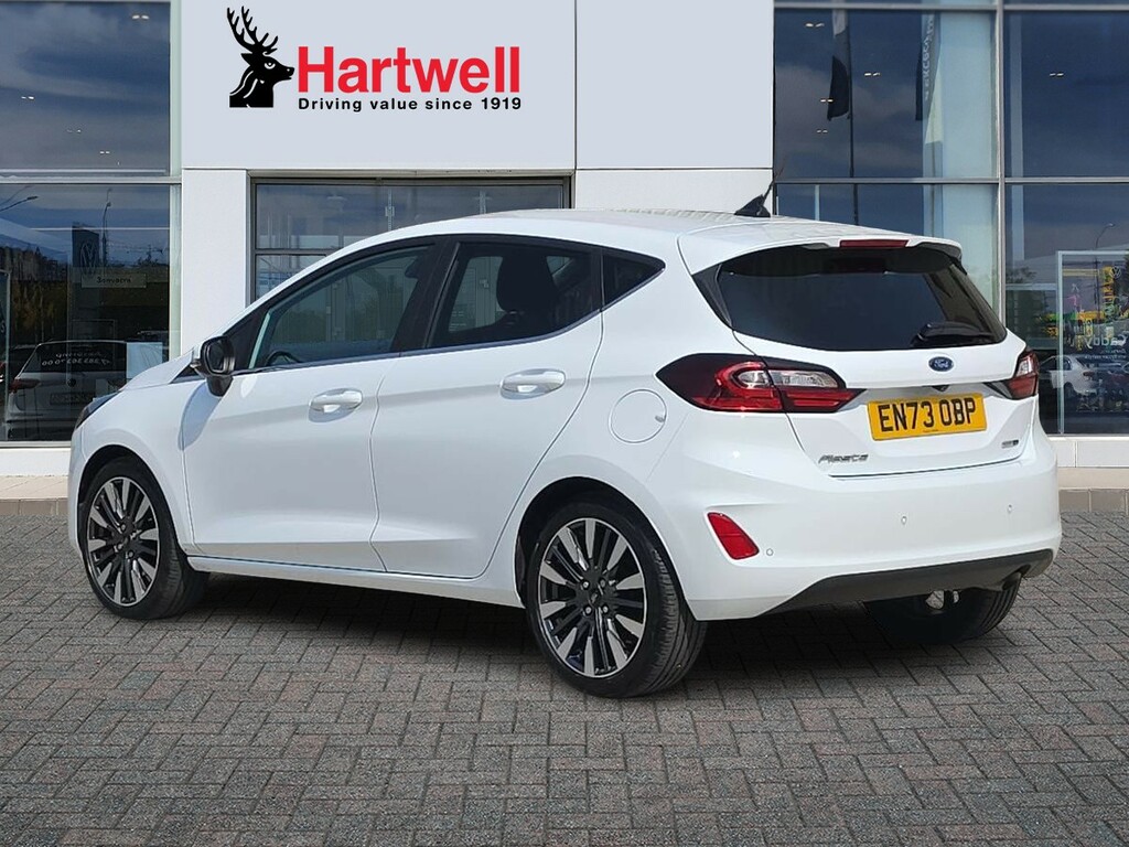 Ford Fiesta 1.0T Ecoboost Mhev Titanium X Hatchback White #5