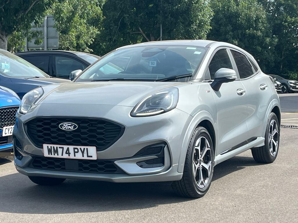 Ford Puma 1.0T Ecoboost Mhev St-line Suv Hybrid M WM74PYL Silver #4