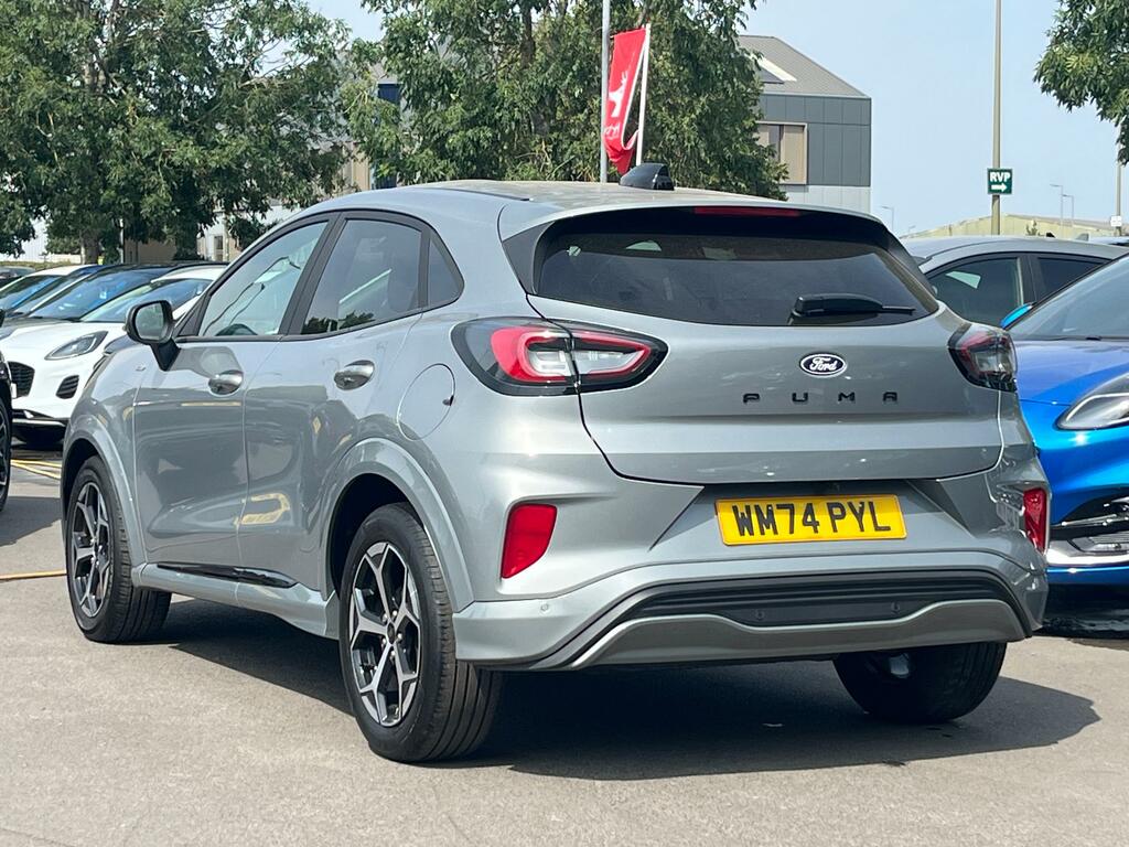 Ford Puma 1.0T Ecoboost Mhev St-line Suv Hybrid M WM74PYL Silver #3