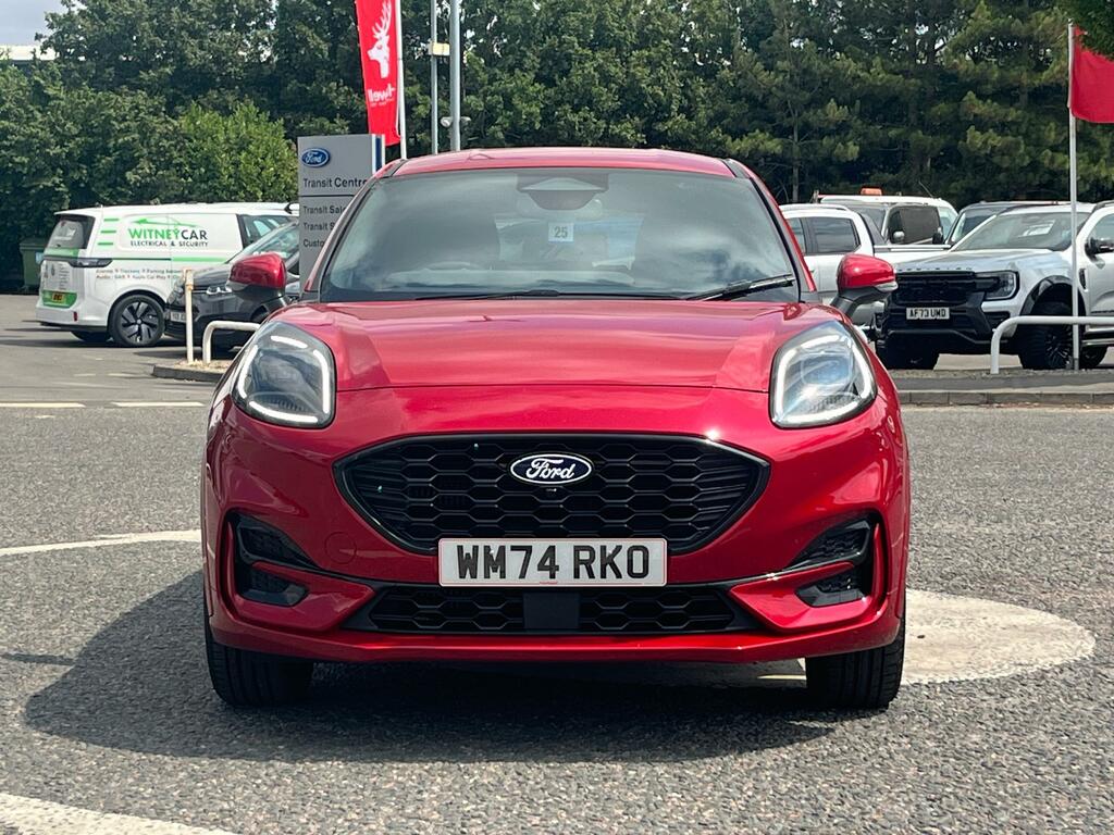 Ford Puma 1.0T Ecoboost Mhev St-line Suv Hybrid M WM74RKO Red #6