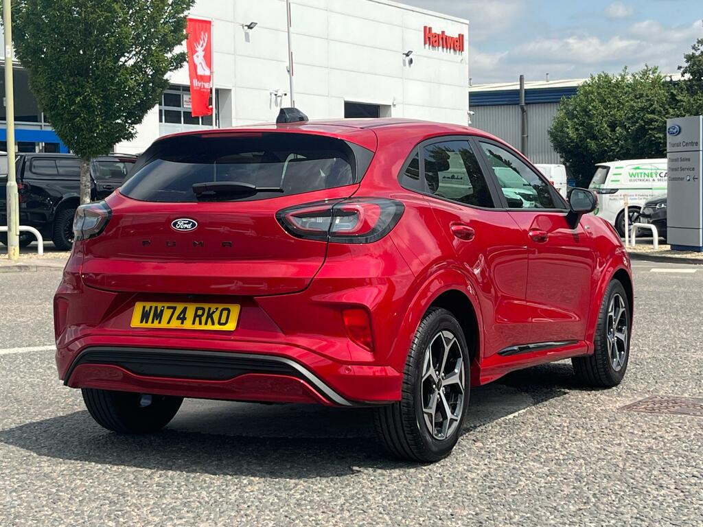 Ford Puma 1.0T Ecoboost Mhev St-line Suv Hybrid M WM74RKO Red #5