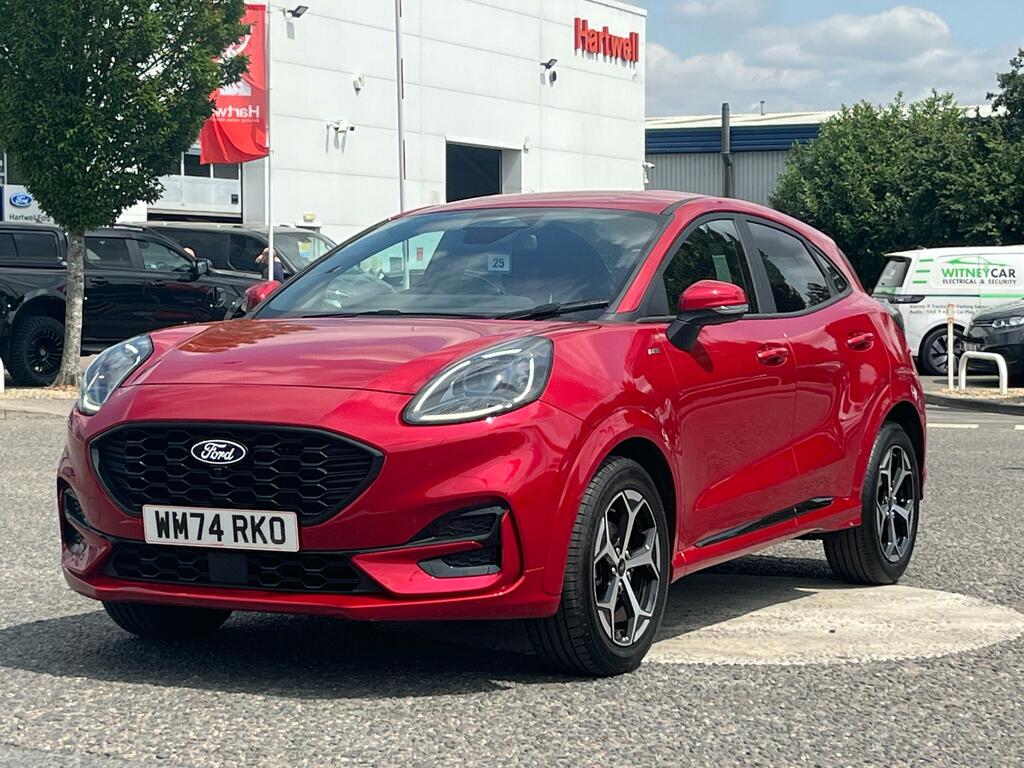 Ford Puma 1.0T Ecoboost Mhev St-line Suv Hybrid M WM74RKO Red #4