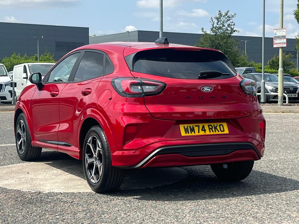 Ford Puma 1.0T Ecoboost Mhev St-line Suv Hybrid M WM74RKO Red #3