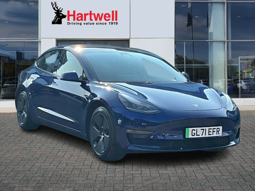 Tesla Model 3 Dual Motor Long Range Saloon 4 Blue