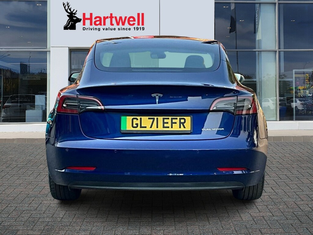 Tesla Model 3 Dual Motor Long Range Saloon 4 Blue #4