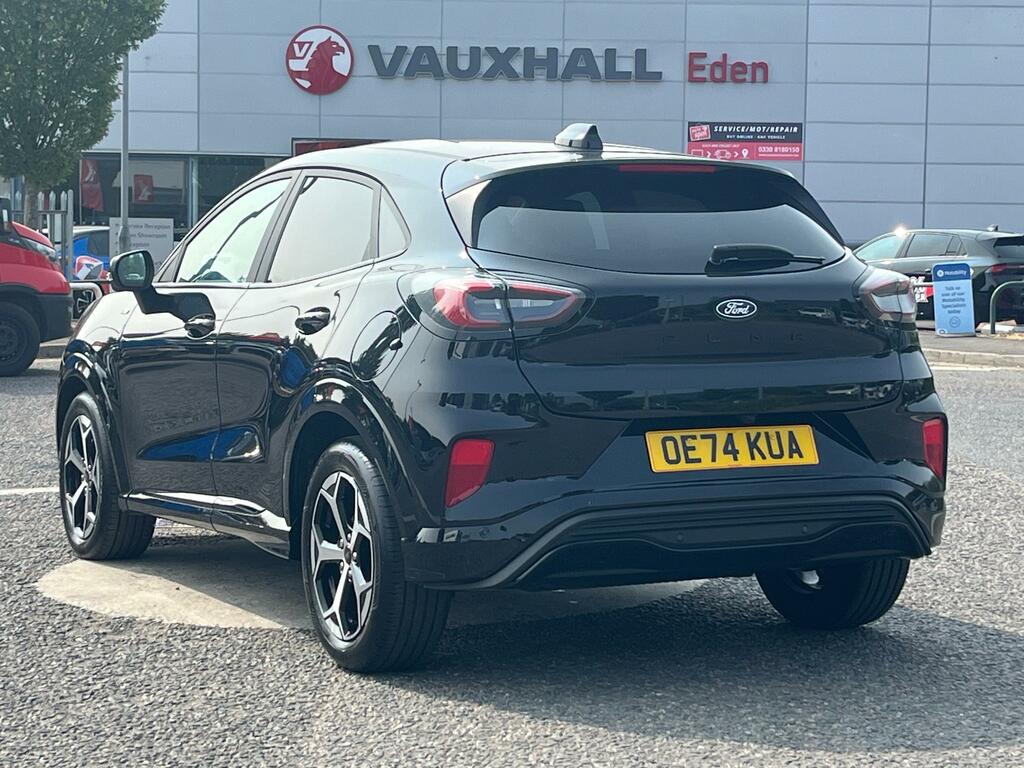 Ford Puma 1.0T Ecoboost Mhev St-line Suv Hybrid M OE74KUA Black #3